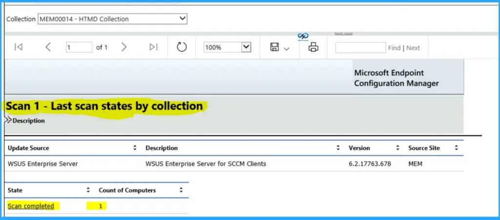 SCCM Default Software Update Reports for SSRS Reporting Patching Deployment and Troubleshooting - Fig.5
