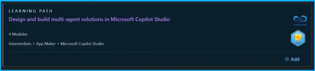 Course AB-620T00-A Design and Build Integrated AI Agent Solutions in Copilot Studio- Fig.3 creds to MS