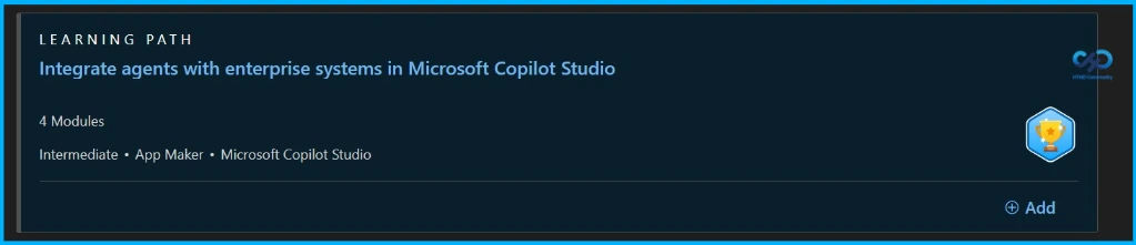 Course AB-620T00-A Design and Build Integrated AI Agent Solutions in Copilot Studio- Fig.4 creds to MS