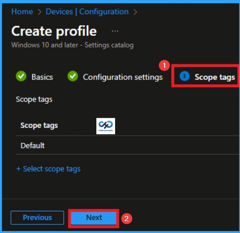 Default Inbound Action for Public Profile in Windows Defender Firewall using Intune - Fig.7