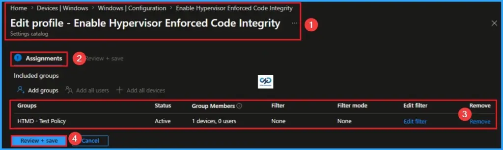Enable Hypervisor Enforced Code Integrity for Virtualization-Based Security using Intune - Fig.10