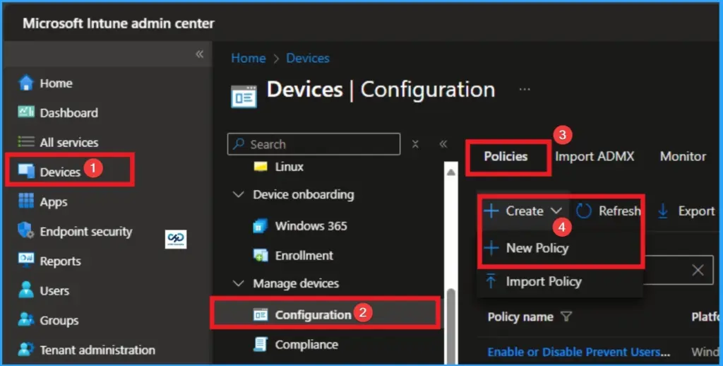 Enable Log Success Connections in Windows Defender Firewall using Intune - Fig.1