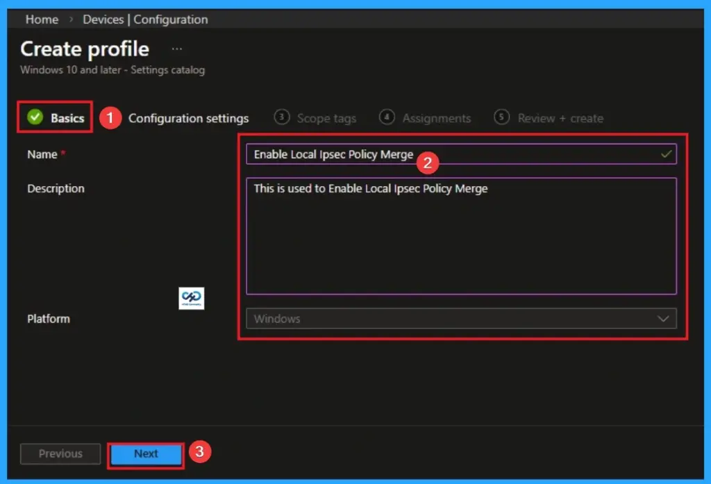 Enforcing Local IPsec Policy Merging for Global Security using Intune 4 Enforcing Local IPsec Policy Merging for Global Security using Intune - Fig.3