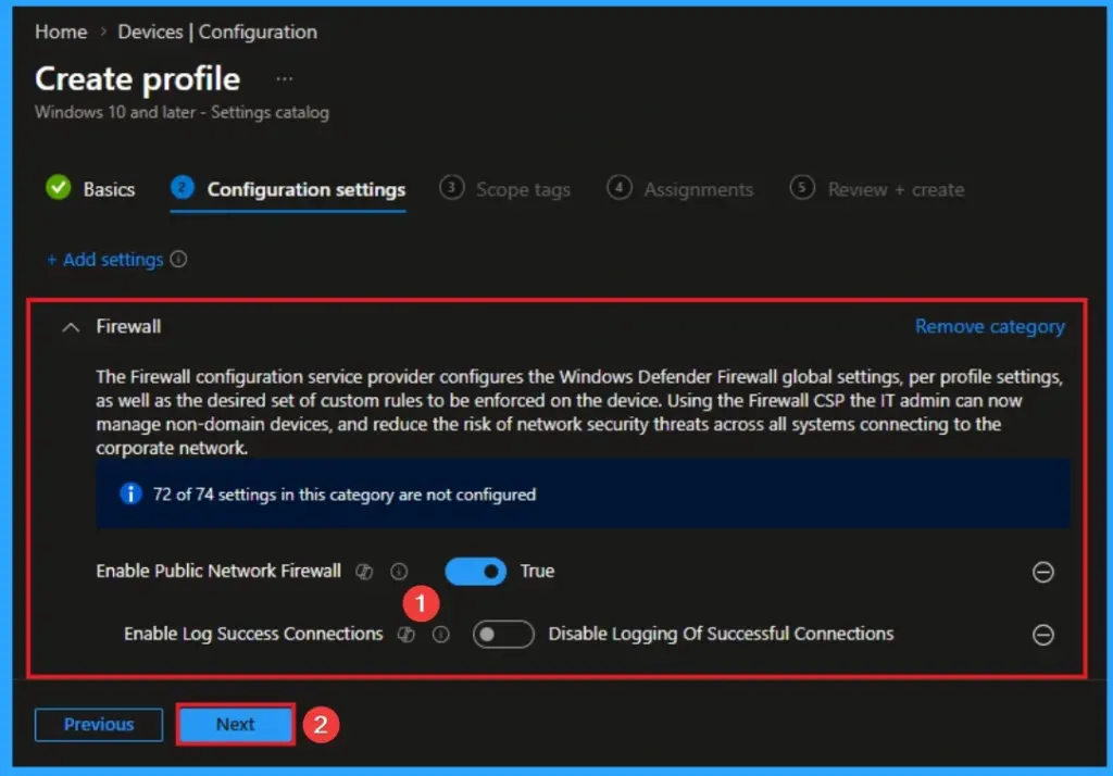 Enforcing Local IPsec Policy Merging for Global Security using Intune 6 Enforcing Local IPsec Policy Merging for Global Security using Intune - Fig.5