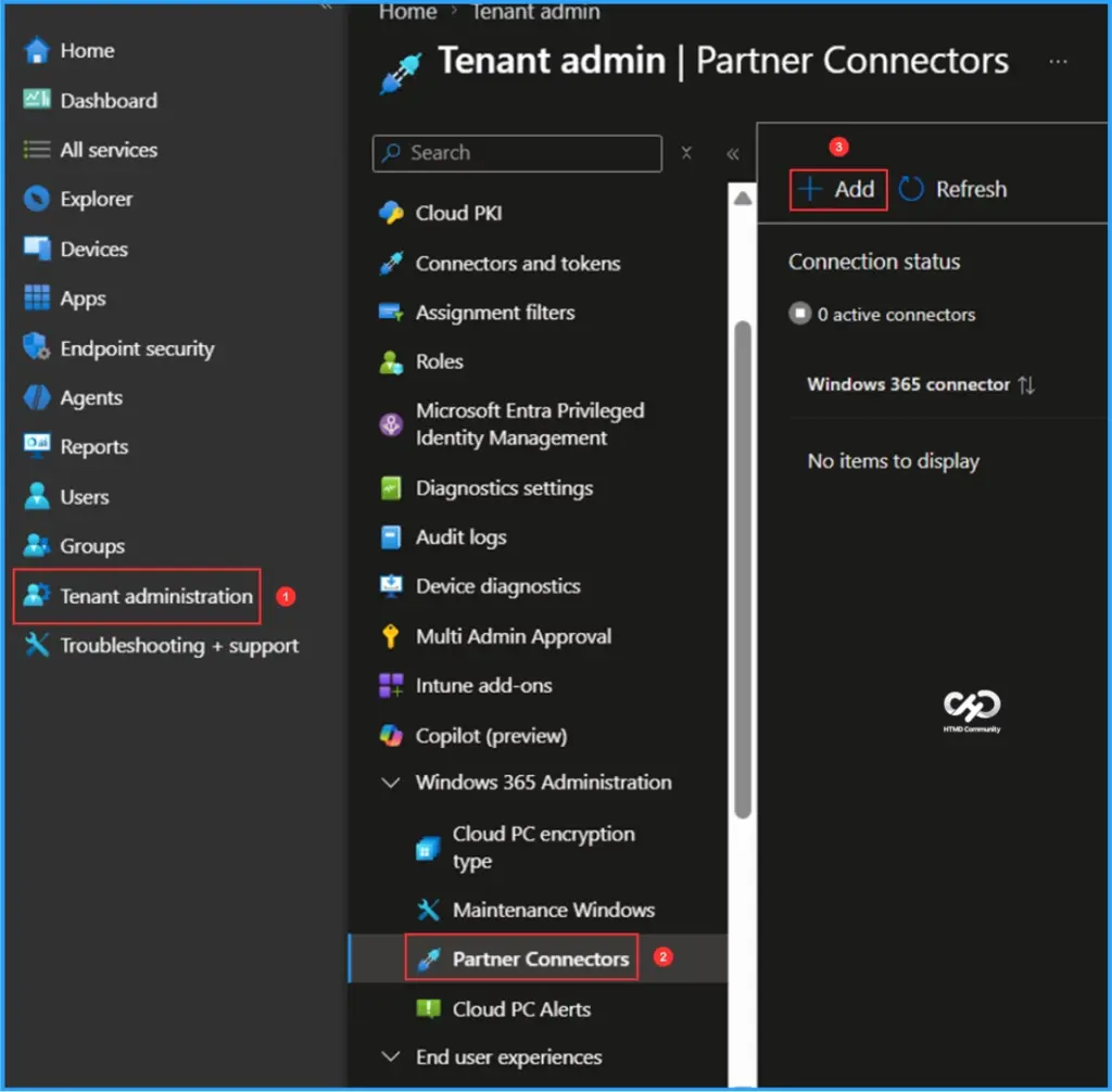 How to Add Windows 365 Partner Connectors in Microsoft Intune 1