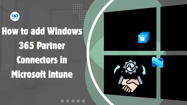 How to add Windows 365 Partner Connectors in Microsoft Intune. Fig. 1