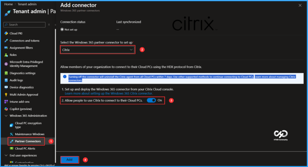 How to Add Windows 365 Partner Connectors in Microsoft Intune 2