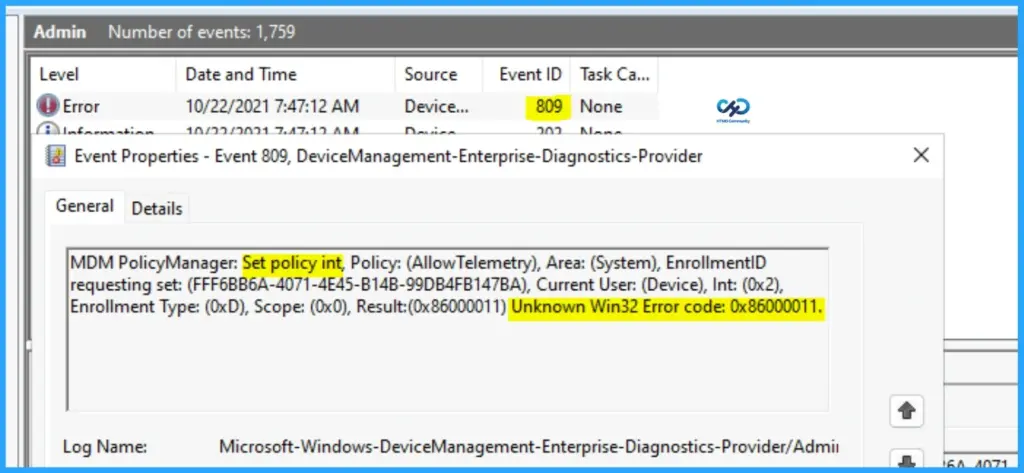 Intune Client-Side Troubleshooting for Windows: Event IDs IME Logs and Diagnostic Insights - Fig.13