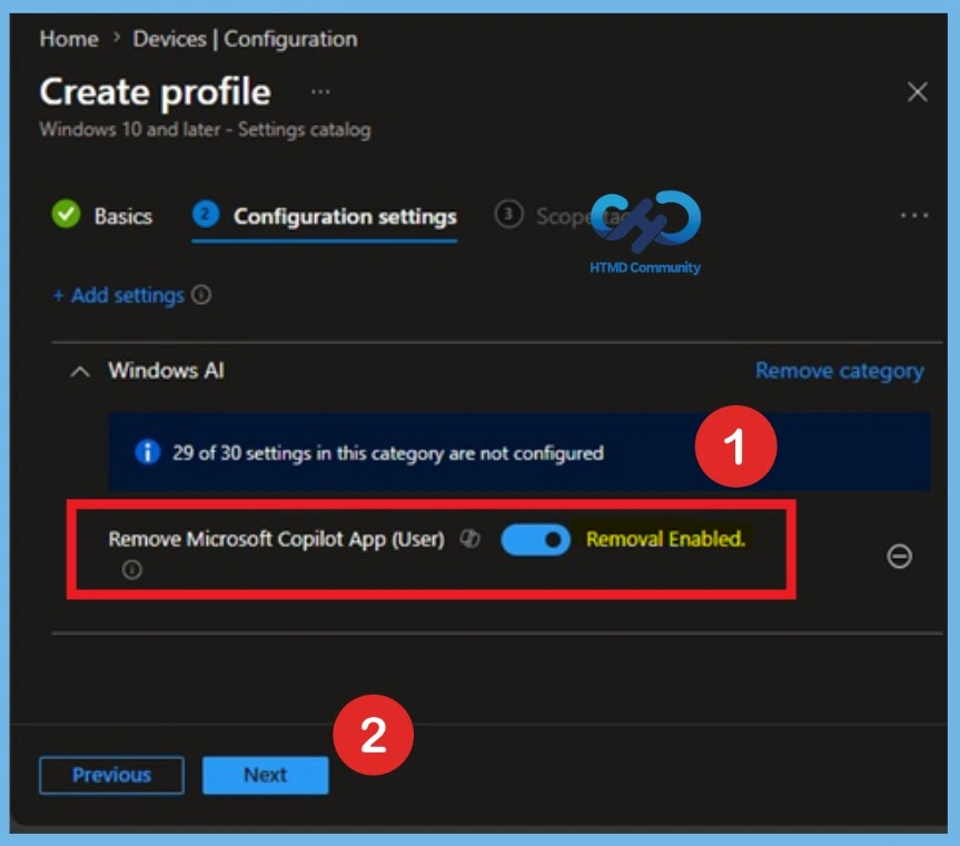 Intune Policy Now Allows Automatic Removal of Unused Copilot App 5