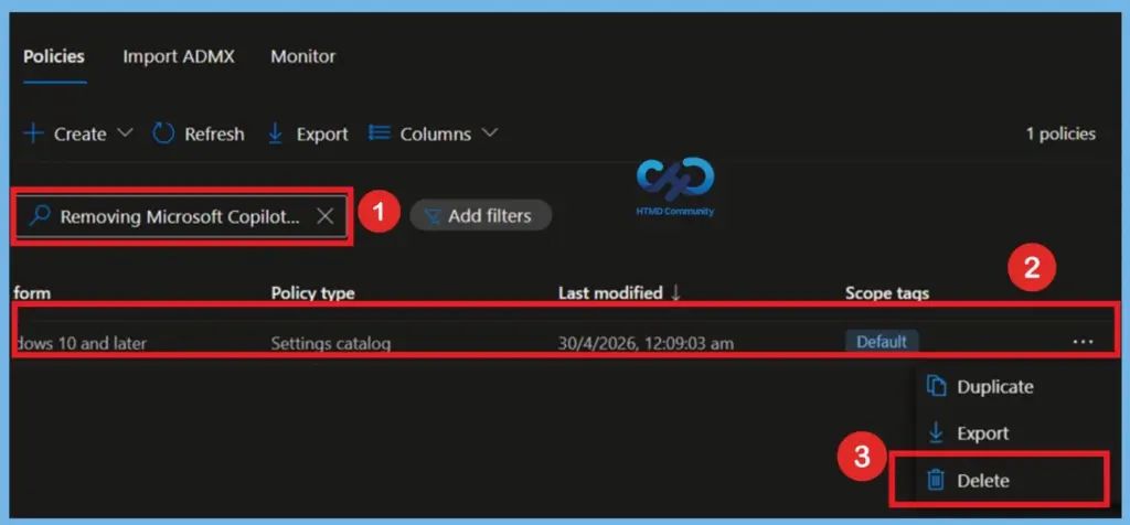 Intune Policy Now Allows Automatic Removal of Unused Copilot App 12