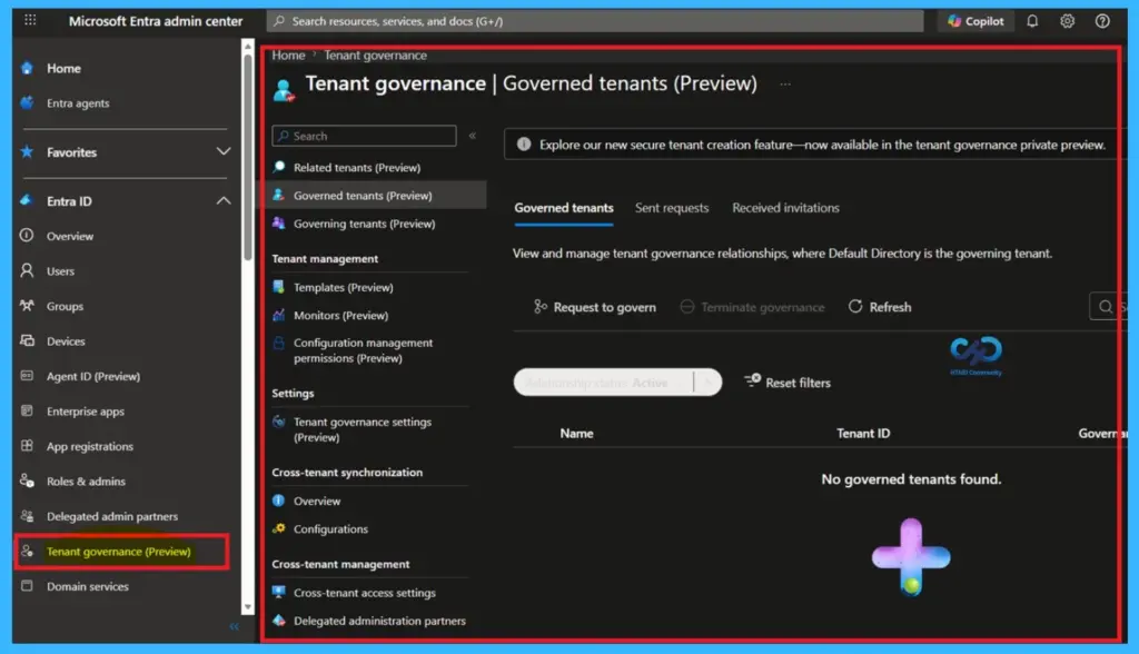 Tenant Configuration Management APIs Now Available in Microsoft Entra- Fig.1