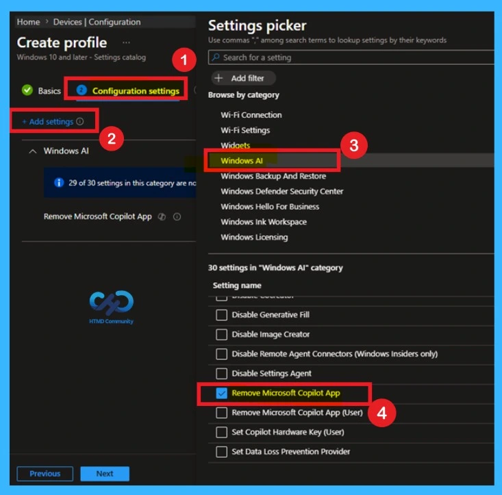 Microsoft Intune Supports Removing Microsoft Copilot App on Windows 11-Fig.1