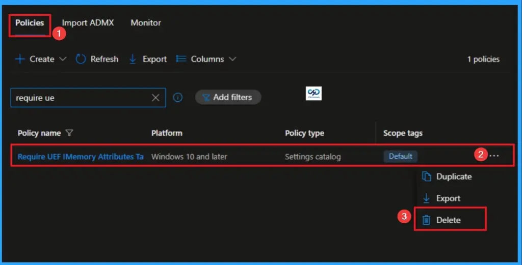 Step-by-Step Guide to UEFI Memory Protection for Virtualization-Based Security using Intune - Fig.11