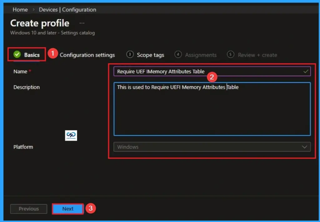 Step-by-Step Guide to UEFI Memory Protection for Virtualization-Based Security using Intune - Fig.3