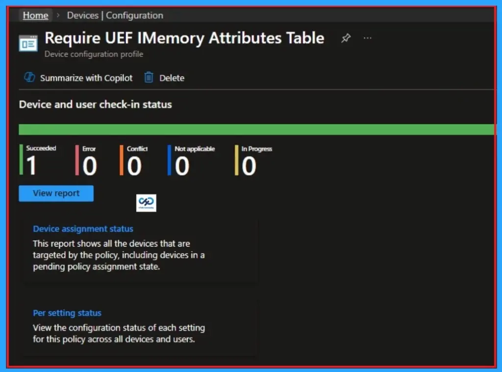 Step-by-Step Guide to UEFI Memory Protection for Virtualization-Based Security using Intune - Fig.9