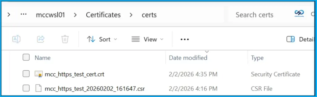 Steps to Configure HTTPS in Microsoft Connected Cache for Enterprise and Education 3 Steps to Configure HTTPS in Microsoft Connected Cache for Enterprise and Education - Fig.2 creds to MS