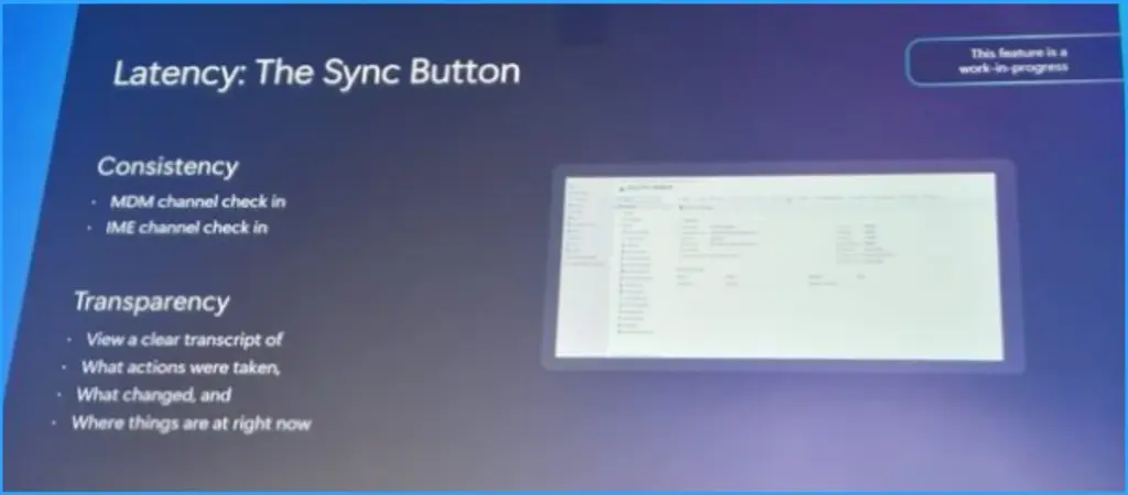 New Sync Button in Microsoft Intune Brings Visibility and Faster Troubleshooting - Fig.1 - Creds to MS