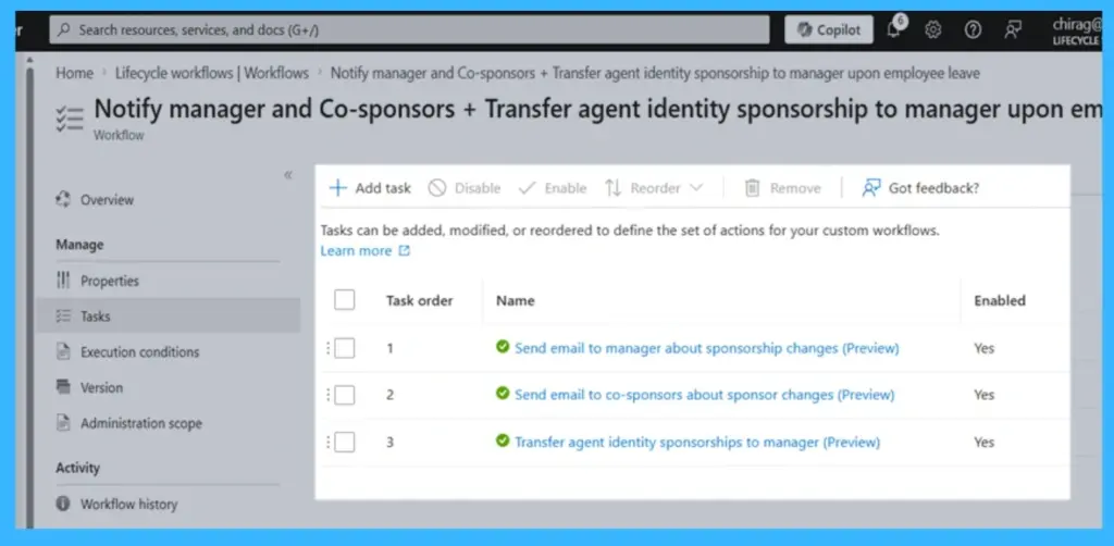 What’s New in Microsoft Entra Agent ID for Managing and Governing AI Agents at Scale - Fig.2 Creds to MS