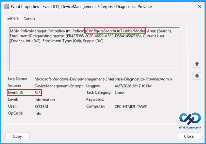 How to Control Search Settings on Windows Taskbar using Intune Policy 13 How to Control Search Settings on Windows Taskbar using Intune Policy - Fig.11