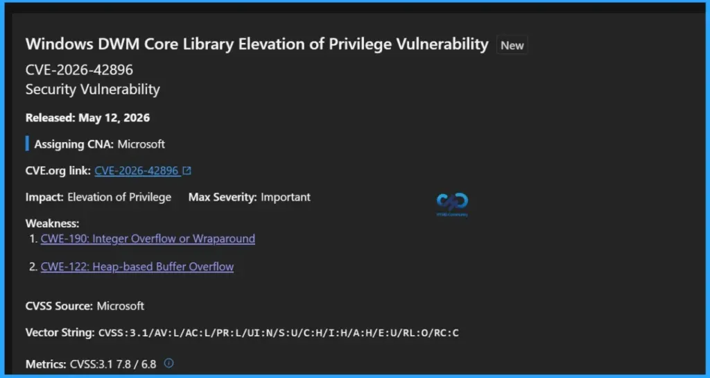 2026 May Security Update | Critical and High-Risk Vulnerabilities You Must Patch Immediately - Fig.2