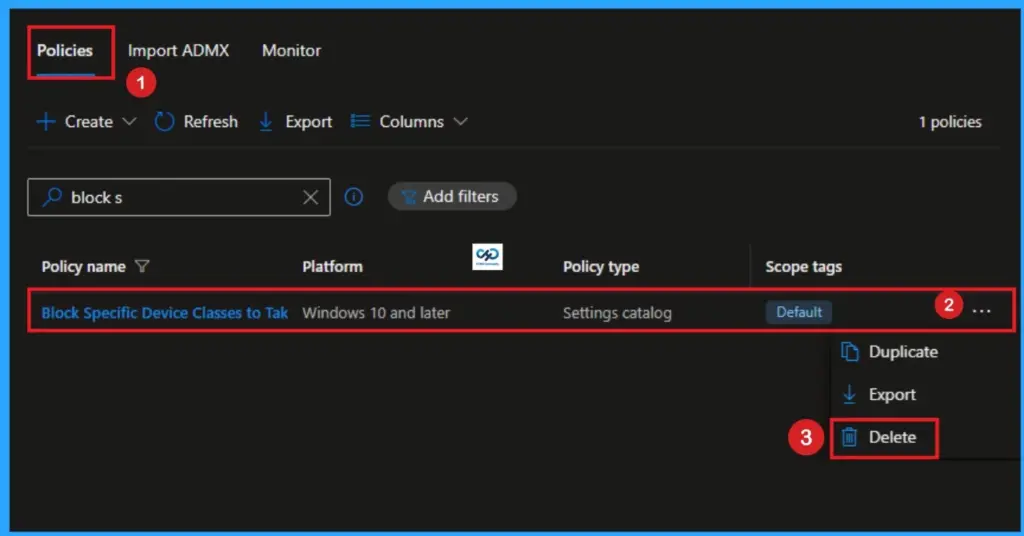 Block Specific Device Classes to Take Control of Windows Drivers using Intune 13 Block Specific Device Classes to Take Control of Windows Drivers using Intune - Fig.12