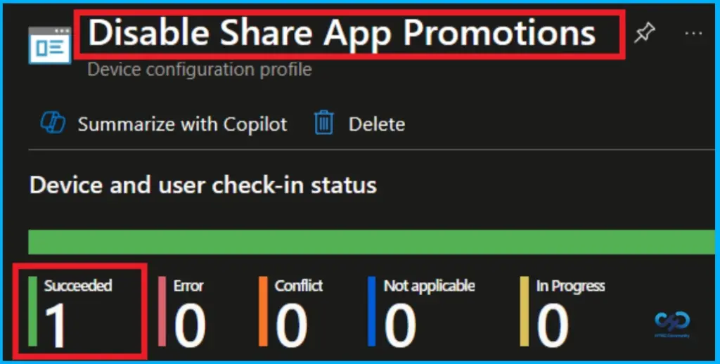 How to Disable Promotional Apps in Windows Share Sheet using Intune 10 Control Promotional Apps in the Windows Share Sheet using Intune - Fig.9