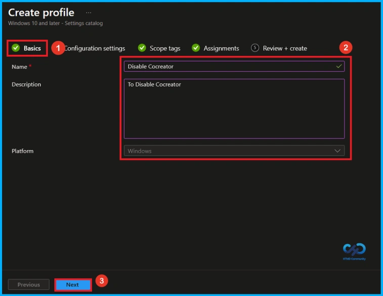 Controlling Cocreator Access in Windows Paint using Microsoft Intune - Fig.2