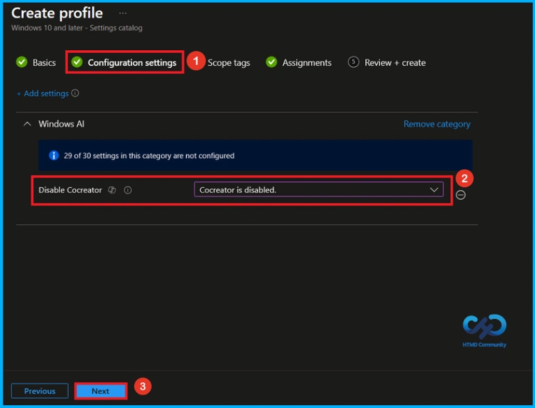 Controlling Cocreator Access in Windows Paint using Microsoft Intune - Fig.5