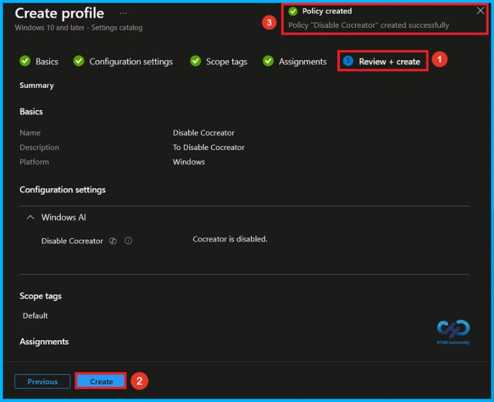 Controlling Cocreator Access in Windows Paint using Microsoft Intune - Fig.8