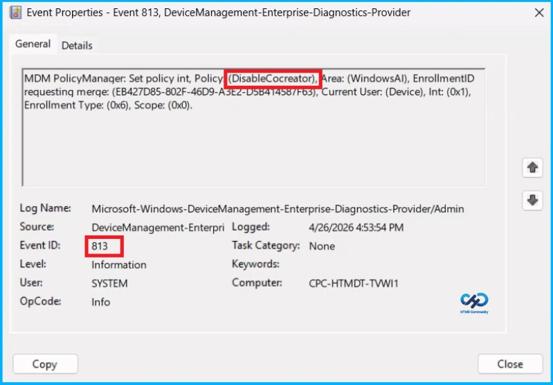 Controlling Cocreator Access in Windows Paint using Microsoft Intune - Fig.10