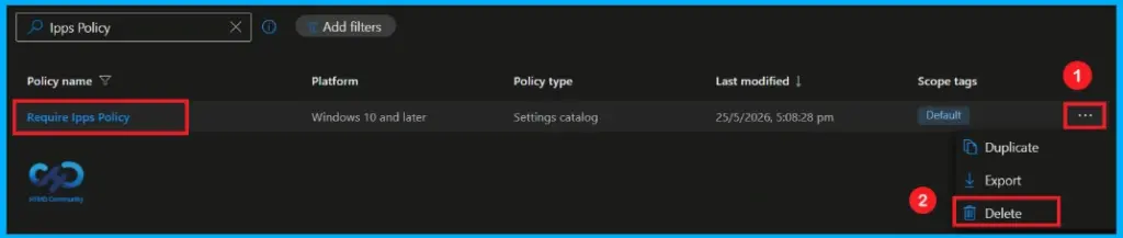 Secure Printer Installations with Intune by Allowing only IPPS Printers using TLS - Fig.14