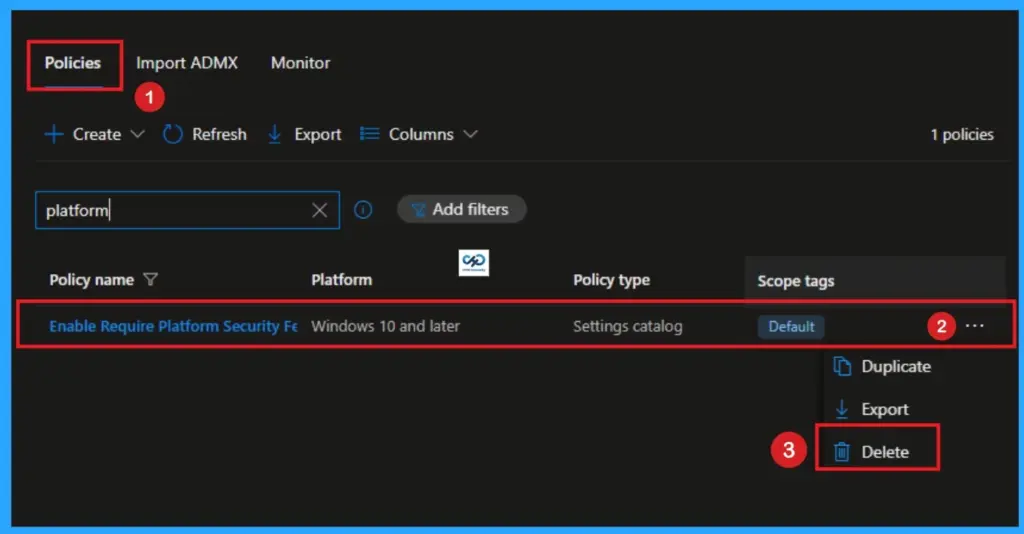 How to Enable Require Platform Security Features Policy using Intune 12 How to Enable Require Platform Security Features Policy using Intune - Fig.11