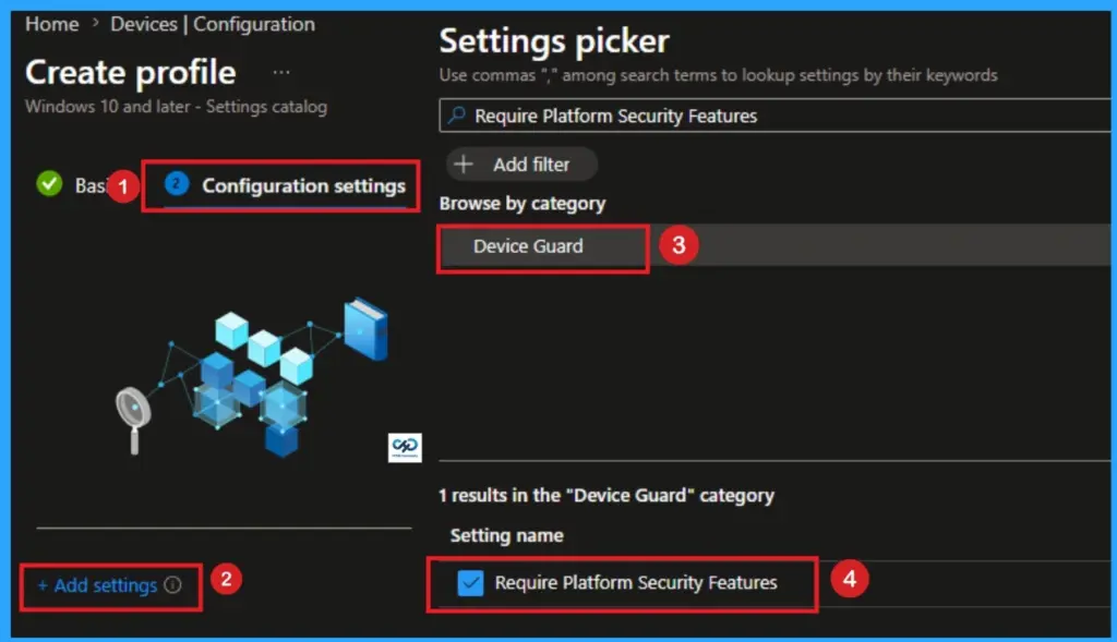 How to Enable Require Platform Security Features Policy using Intune 5 How to Enable Require Platform Security Features Policy using Intune - Fig.4