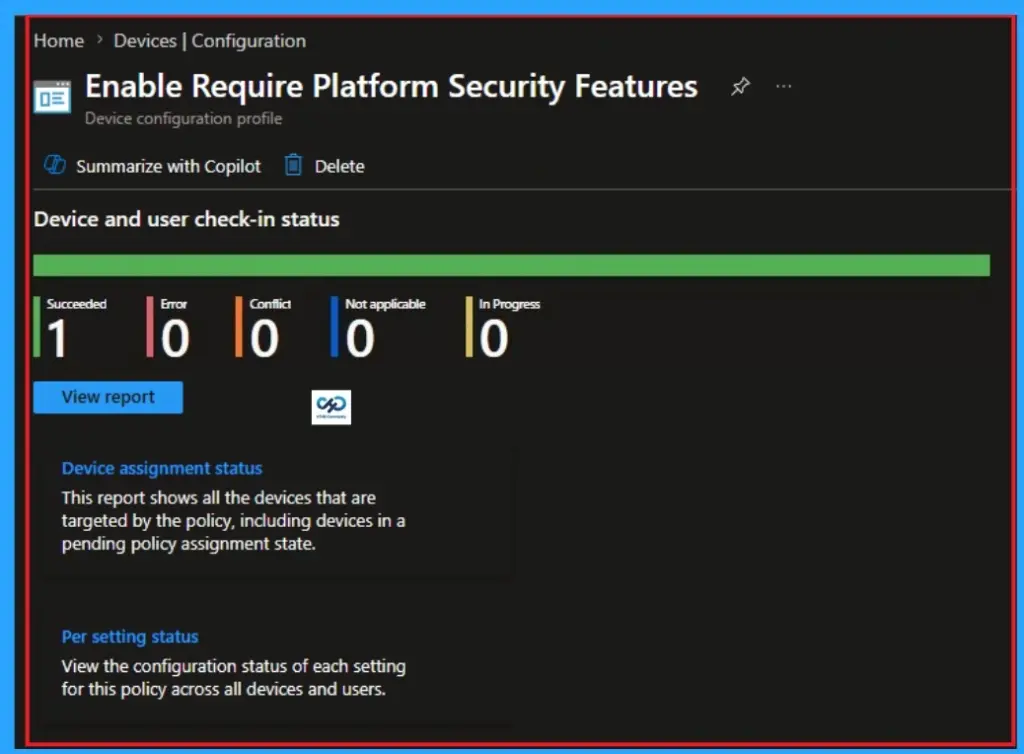 How to Enable Require Platform Security Features Policy using Intune 10 How to Enable Require Platform Security Features Policy using Intune - Fig.9