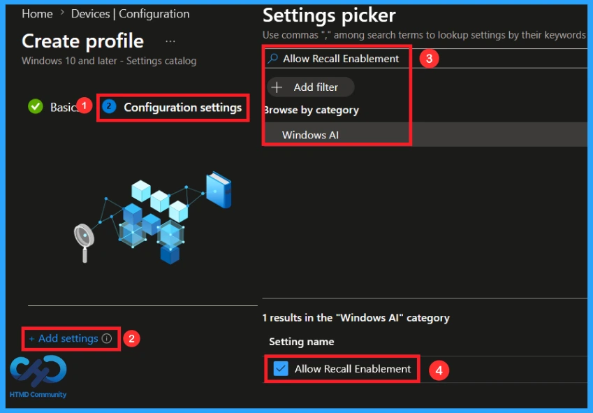 Manage Windows Recall Availability for End Users on Managed Devices using Intune - Fig.4