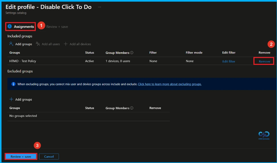 Disable Click to Do Feature on Windows Devices using Intune Policy 13 Disable Click to Do Feature on Windows Devices Using Intune Policy - Fig.12