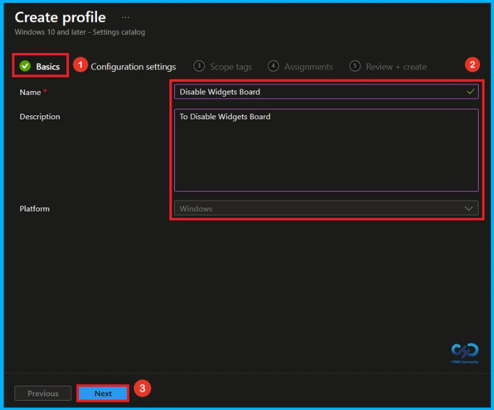 How to Manage the Widgets Board Experience using Microsoft Intune 3 How to Manage the Widgets Board Experience using Microsoft Intune 1