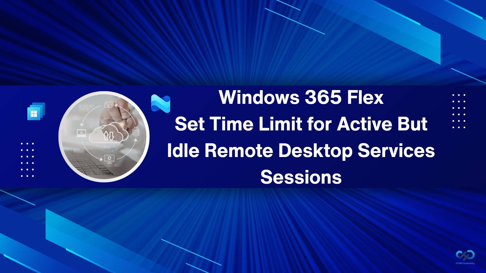 How to Set Time Limit for Active But Idle Remote Desktop Services Sessions on Windows 365 Flex. Fig. 1