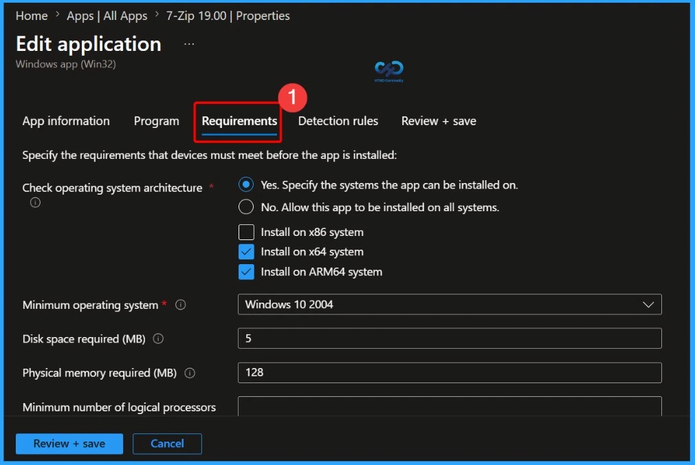 Complete Guide to Intune Win32 App Requirement Rules Using Built-In and PowerShell-Based Conditions - Fig.3