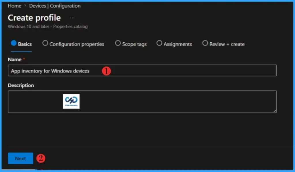 How to Configure the App inventory for Windows devices in Microsoft Intune- Fig.02
