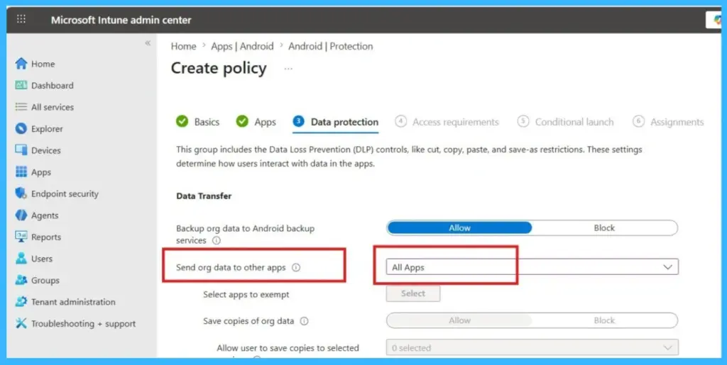 Why Android Business Apps Failed After Login on Intune Managed Devices -Fig.2