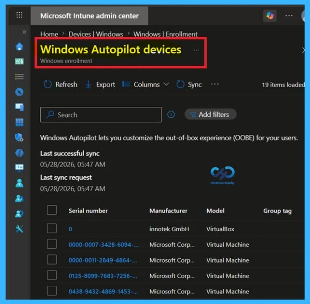 Windows Autopilot Device Export Guide for Microsoft Intune Admins -Fig.2