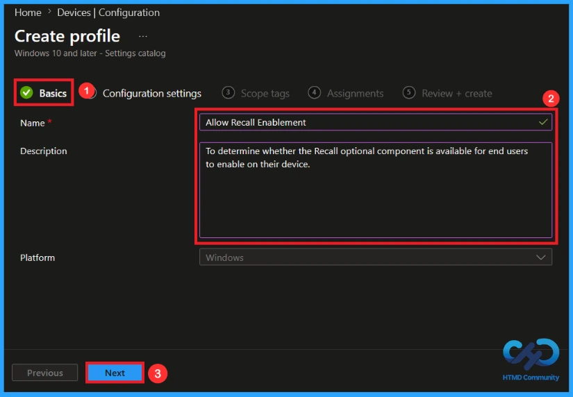 Manage Windows Recall Availability for End Users on Managed Devices using Intune - Fig.3