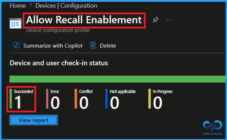 Manage Windows Recall Availability for End Users on Managed Devices using Intune - Fig.10