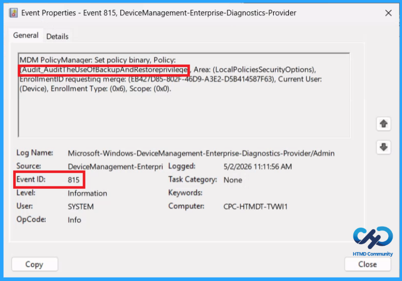 Enable Advanced Audit Policy Settings in Windows using Intune 13 Enable Advanced Audit Policy Settings in Windows using Intune - Fig.11