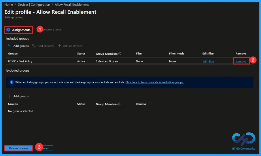 Manage Windows Recall Availability for End Users on Managed Devices using Intune - Fig.13