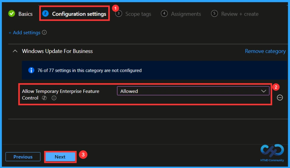How to Enable Upcoming Windows Features Early using Intune 7 How to Enable Upcoming Windows Features Early using Intune- Fig.6
