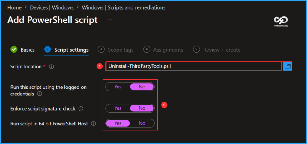 Best Way to Uninstall 3rd-Party Dev Tools from Windows 11 Dev Cloud PC using Intune. Fig. 3