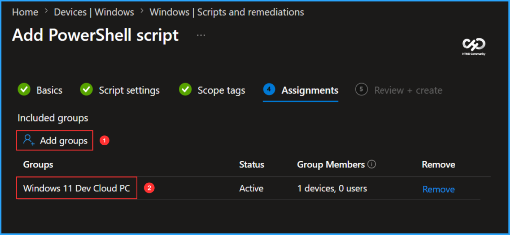 Best Way to Uninstall 3rd-Party Dev Tools from Windows 11 Dev Cloud PC using Intune. Fig. 5