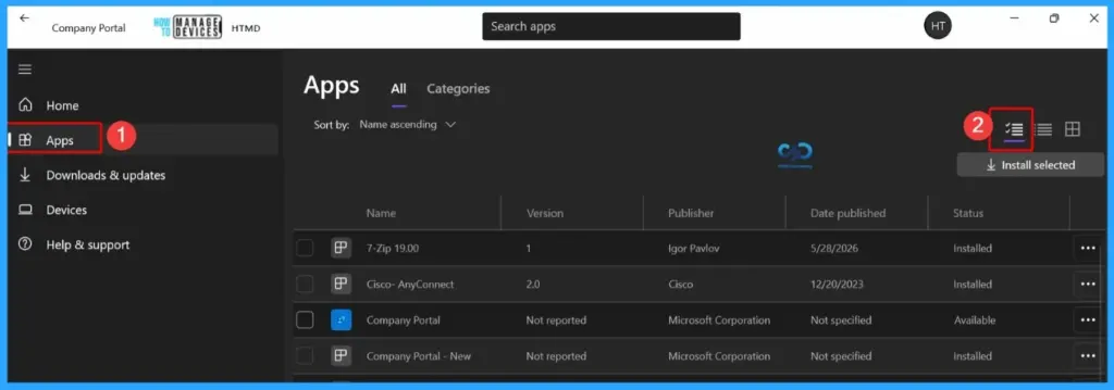 Bulk Install Windows Apps in Intune Company Portal - Fig.7